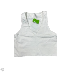 Athletic Bra By Athleta In White, Size: L