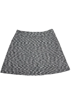 Athletic Skort By Zenergy By Chicos In Grey, Size:L