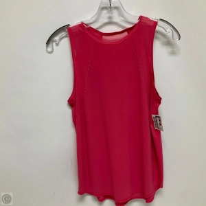 Athletic Tank Top By Lululemon In Pink, Size: 4