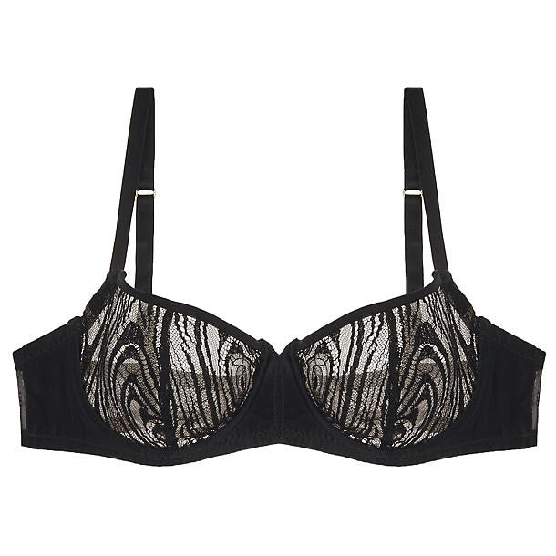 Audrey Woodgrain Lace Balconette Bra