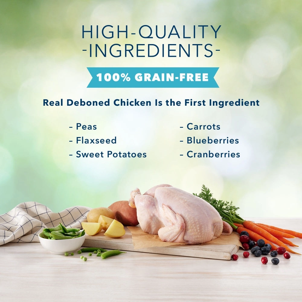 Blue Buffalo Freedom Grain Free Chicken Recipe Small Breed Adult Dry Dog Food 4lb