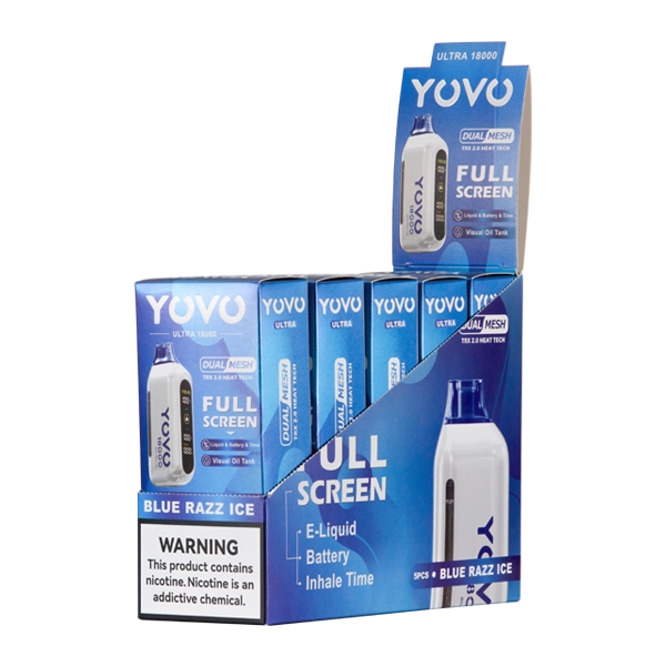 Blue Razz Ice YOVO Ultra 18000