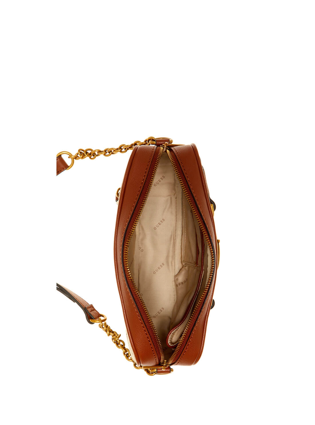 Brown Multi Aviana Crossbody Camera Bag