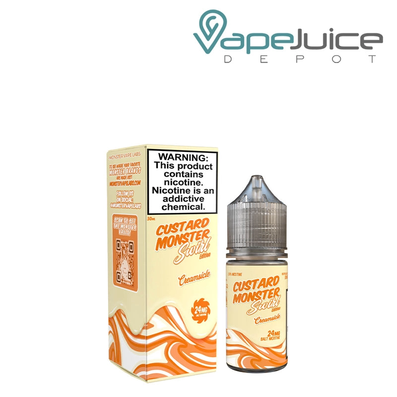 Creamsicle Custard Monster Swirl Salts 30ml