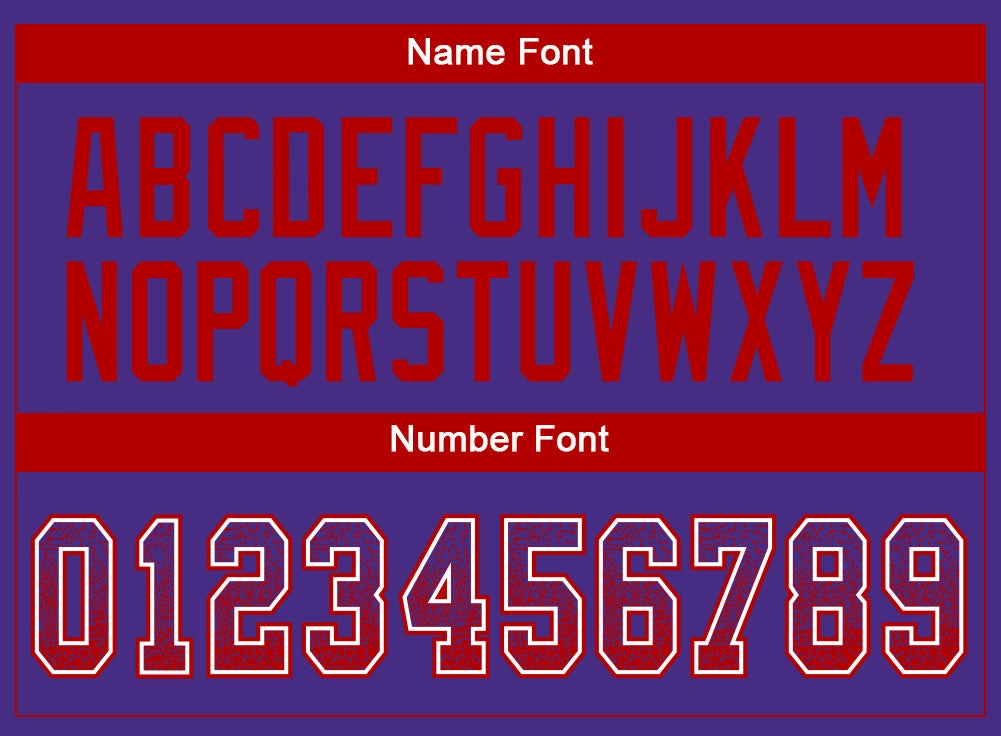 Custom Purple Red-White Mesh Drift Fashion Football Jersey