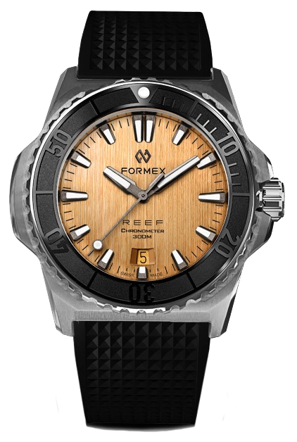 Formex REEF 39.5mm Automatic Chronometer 300m Radiant Bronze Rubber