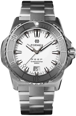 Formex REEF 39.5mm Automatic Chronometer 300m White Bracelet
