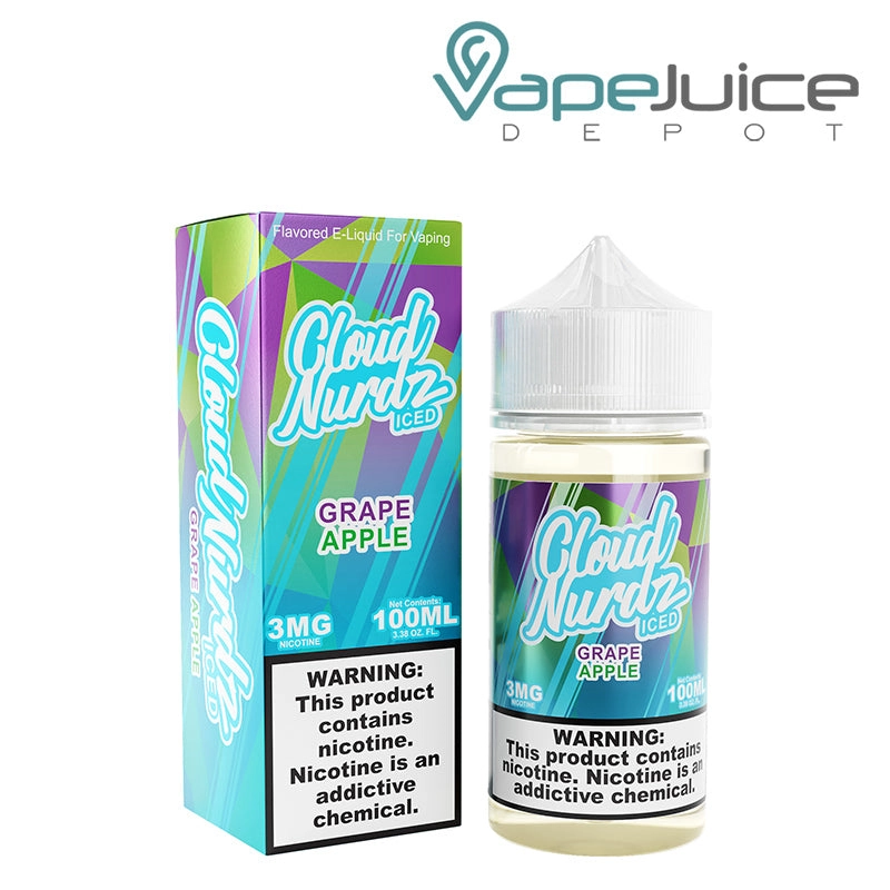 ICED Apple Grape TFN Cloud Nurdz 100ml