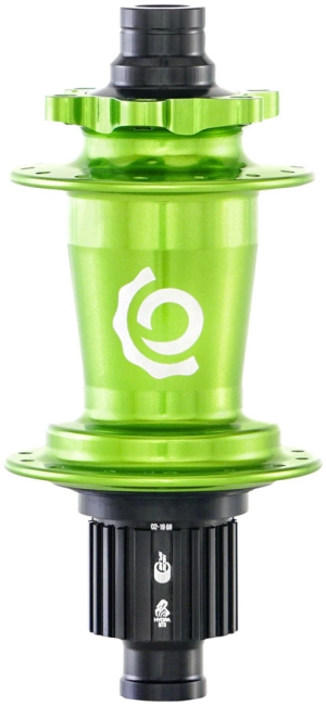 Industry Nine Hydra Classic Rear Hub - 12 x 148mm, 6-Bolt, Micro Spline, Lime, 32H