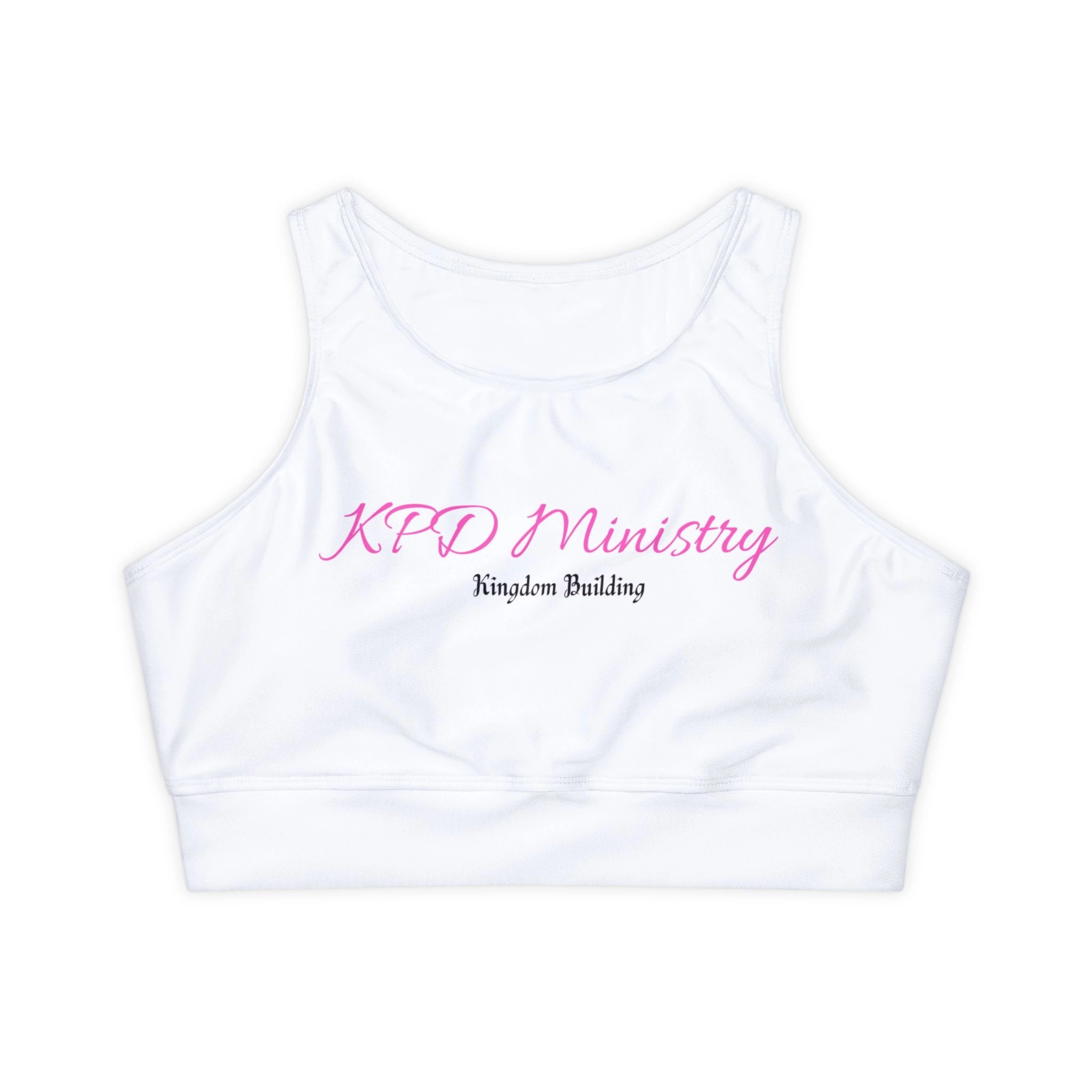 KPD Ministry Fully Lined, Padded Sports Bra