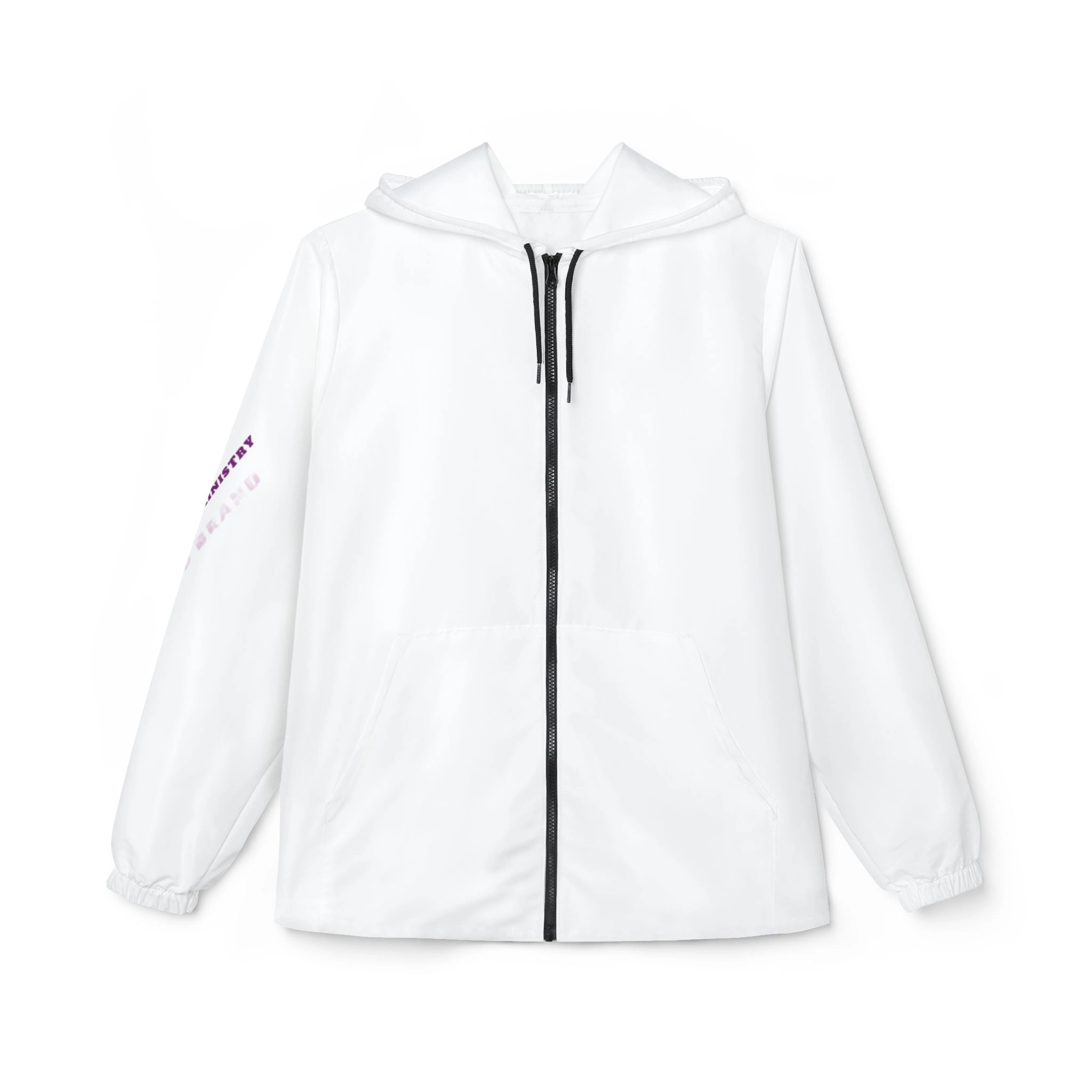 KPD Ministry Retro Style Printed Windbreaker Jacket