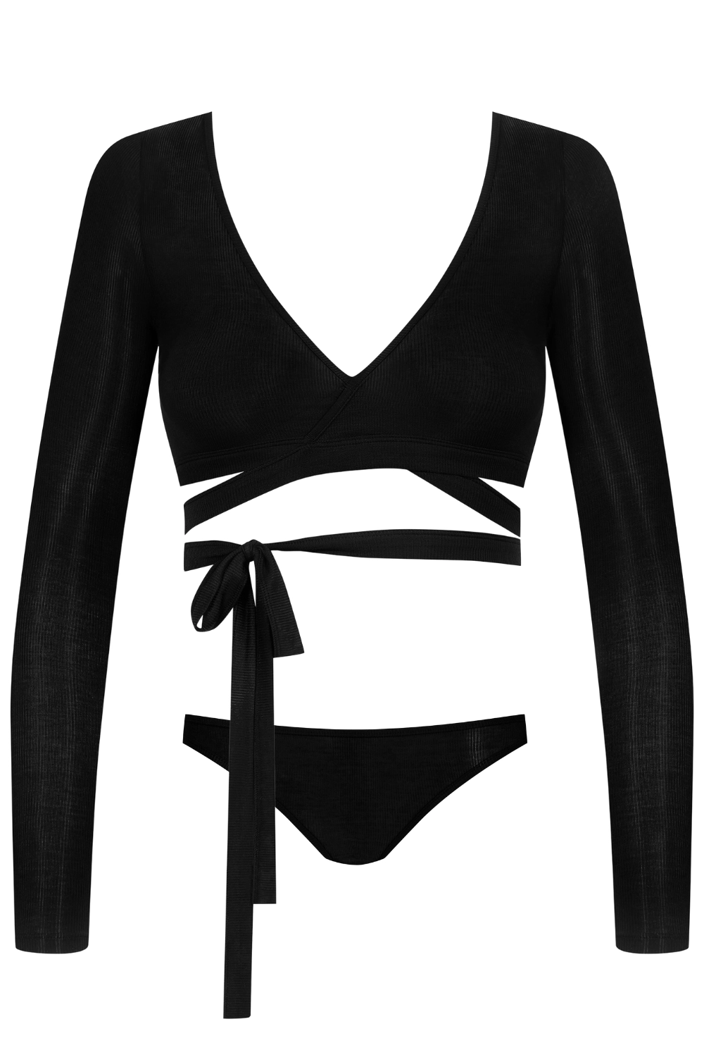 La Femme Amazone Wrap Top & Brief