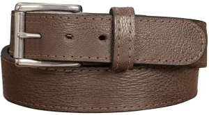 Men's Brown Shark Max Thickness Gun Belt