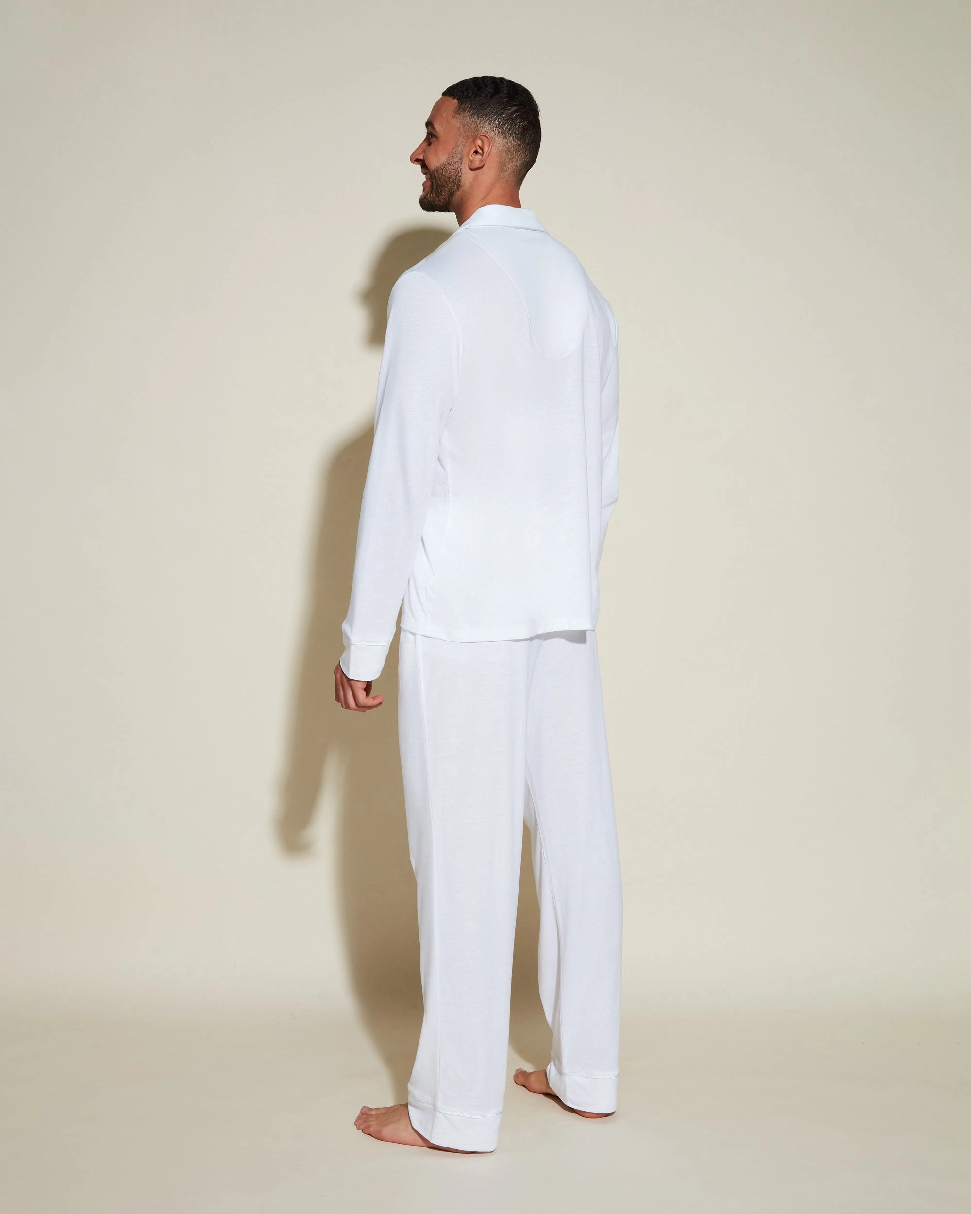 Men's Classic Long Sleeve Top & Pant Pajama Set