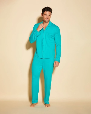 Men's Classic Long Sleeve Top & Pant Pajama Set