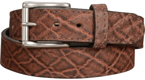 Men's Dragon Fire Elephant Max Thickness Gun Leather Belt