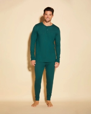 Men's Henley & Jogger Pajama Set
