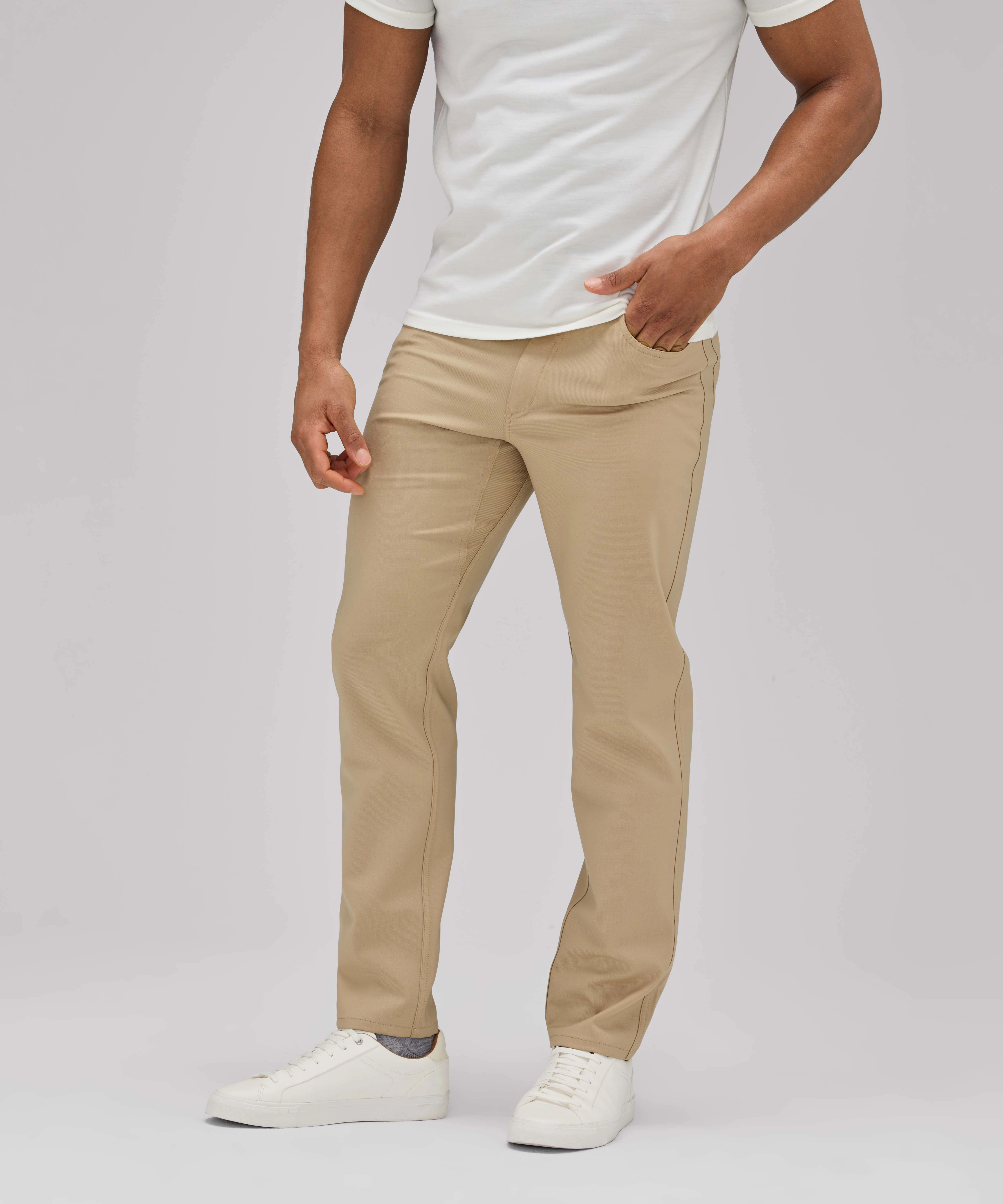 Men's Relaxed Merino Travel Pants