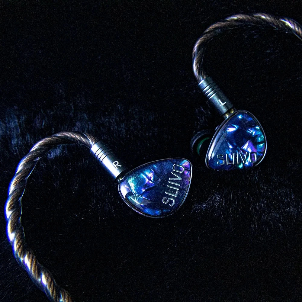 MYER-AUDIO SLIIVO SLA3 1DD 3BA Hybrid  Drivers In Ear Earphones