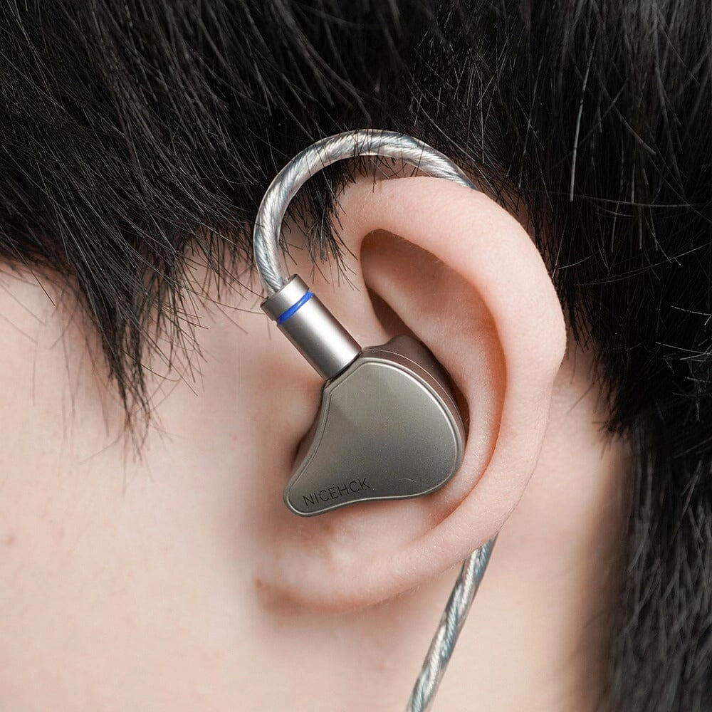 NiceHCK Himalaya 10mm Dual Magnetic Dual-Layer CNT Dynamic Driver In-Ear Earphones