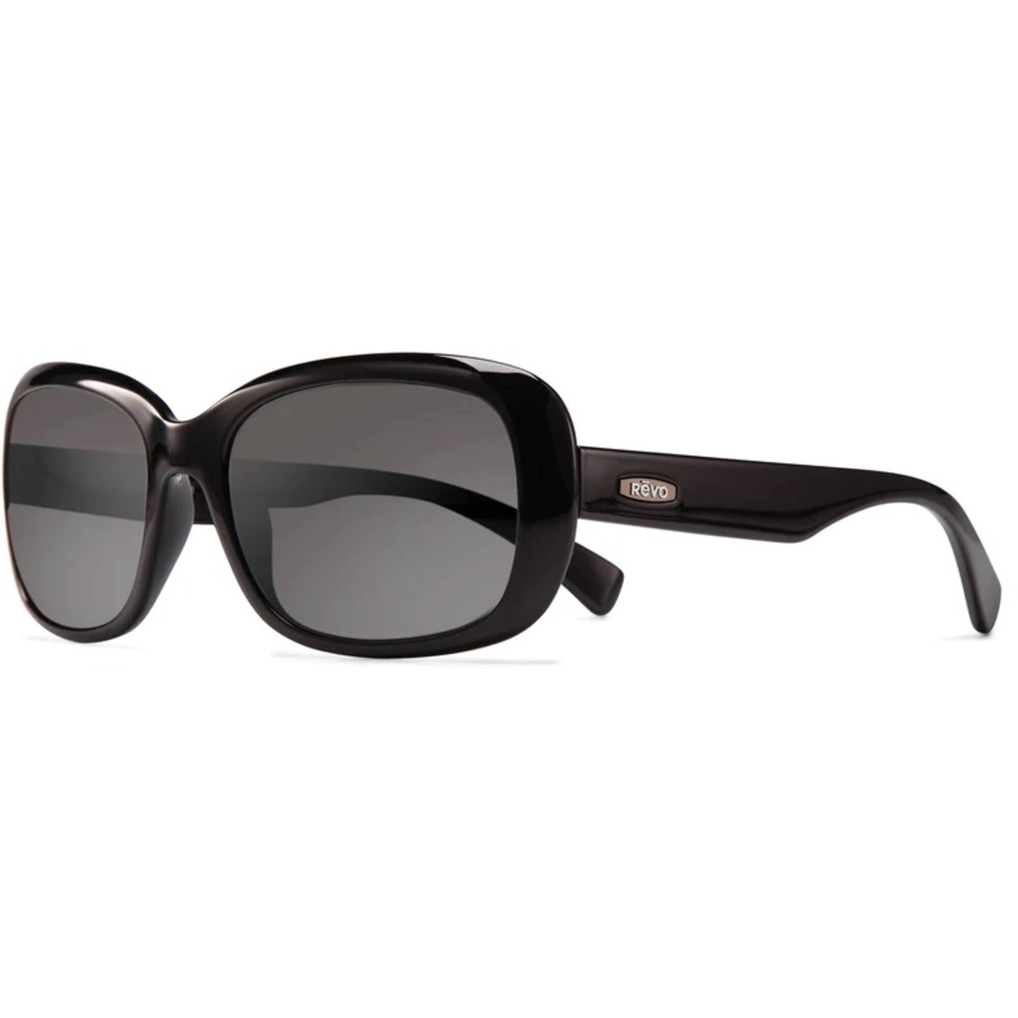 Revo Women's Sunglasses - Paxton Black Full Rim Frame Graphite Lens | 1039 01 GY