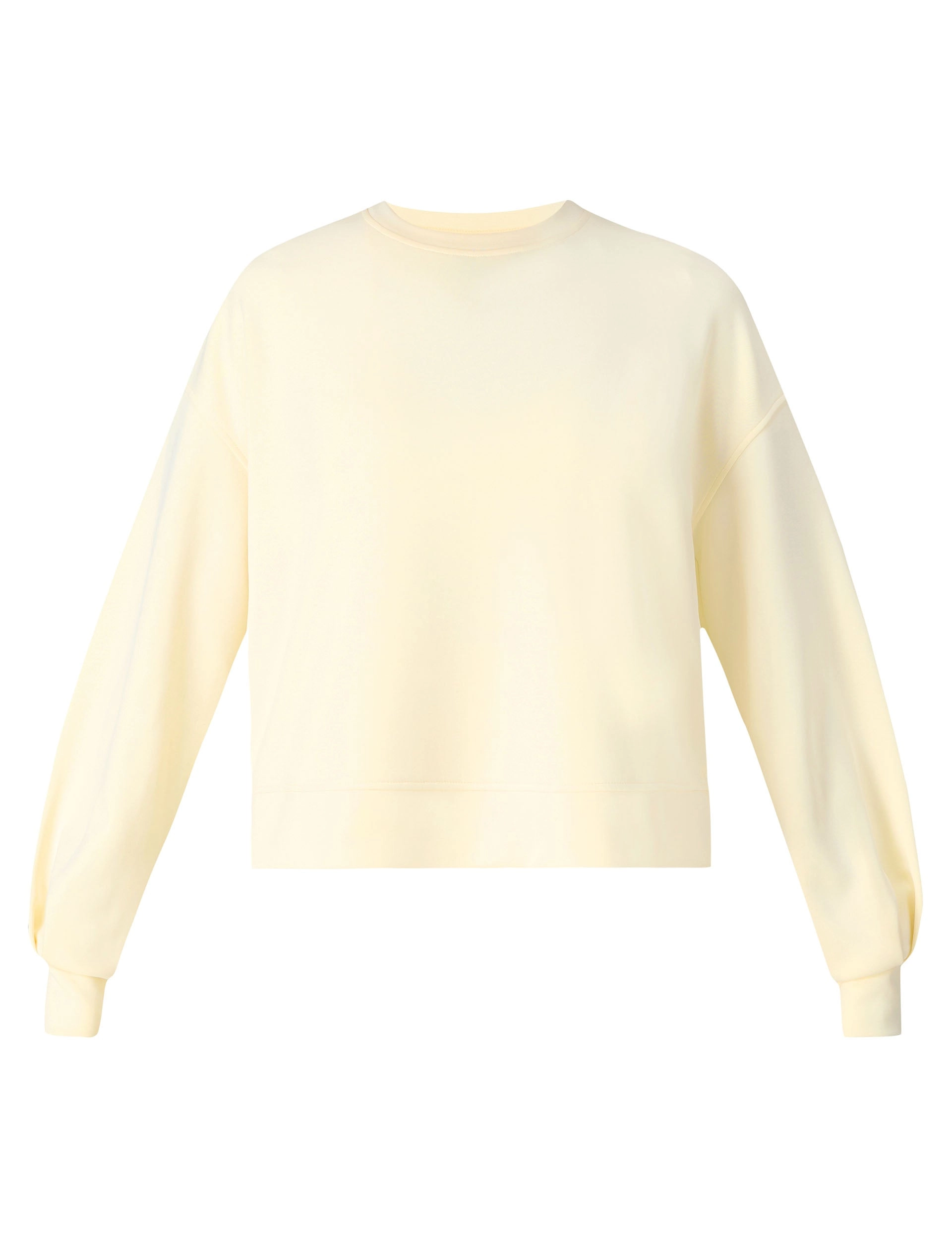 Sand Wash CloudWeight Sweatshirt - Buttercream Yellow