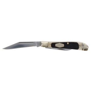 Schrade Old Timer Genuine Bone Dog Leg Jack Knife - Sawcut Bone Handle | 72OTB
