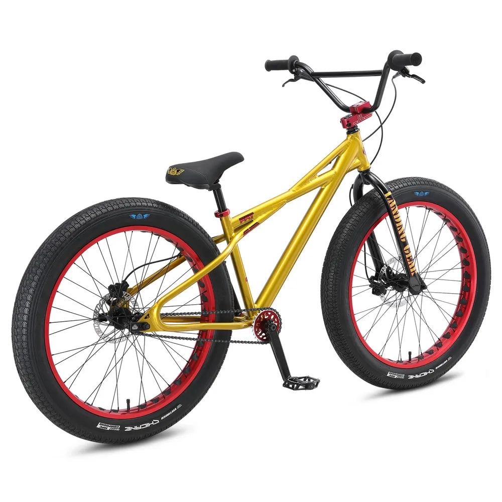 SE Bikes Fat Quad 26 Royal Gold BMX Bike 2024