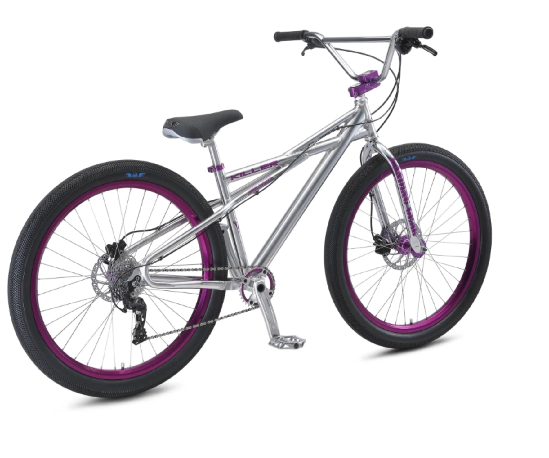 SE Bikes Killer Quad 27.5 BMX Bike High Polish