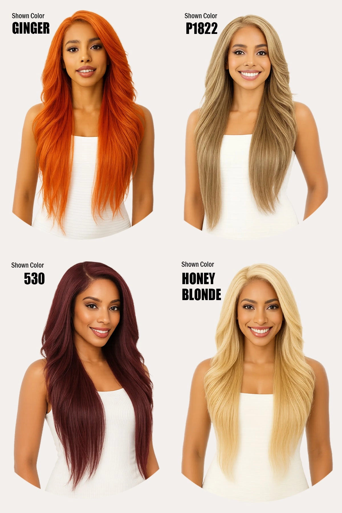 SHAKE N GO SNATCHED GLUESSLACE WIG - BLAZE