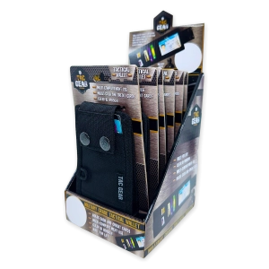 Snap Tactical Wallet with Id Window - 6 Pieces Per Retail Ready Display 23191