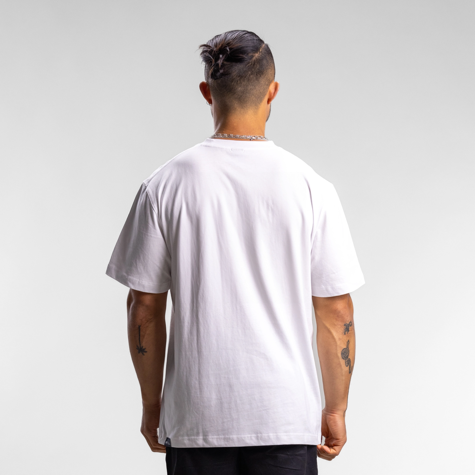Spread Block Tee Men's WHITE