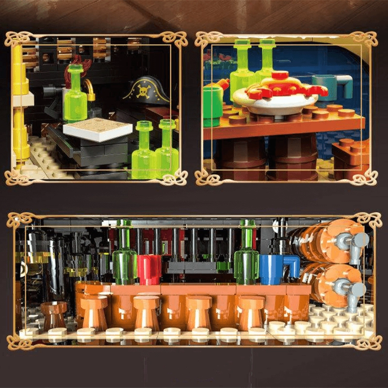 The Phantom Queen's Ship 3398pcs