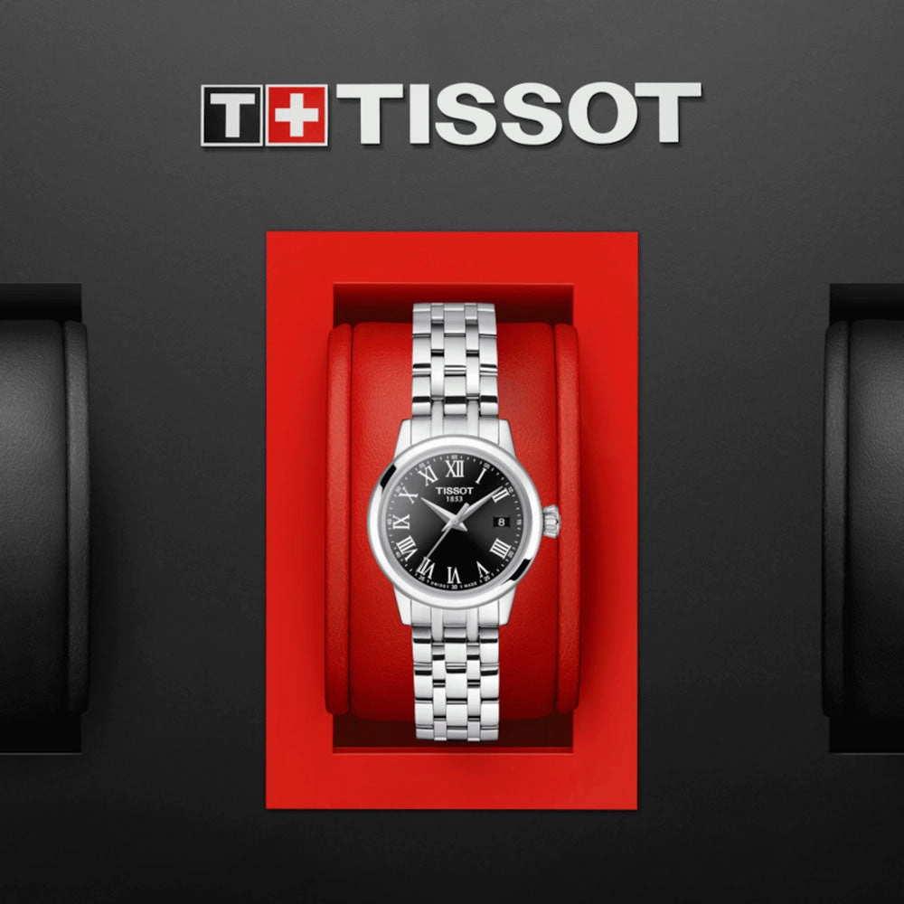 Tissot Classic Dream Lady 28mm Black Dial Quartz Watch T1292101105300