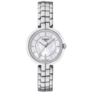 Tissot Flamingo 30mm MOP Dial Ladies Quartz Watch T0942101111100