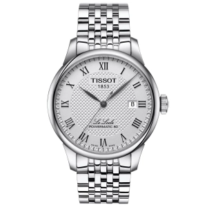 Tissot Le Locle Powermatic 80 Silver Dial 39.3mm Automatic Gents Watch T0064071103300