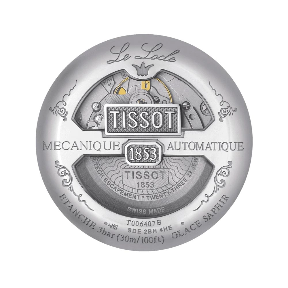 Tissot Le Locle Powermatic 80 Silver Dial 39.3mm Automatic Gents Watch T0064071103300