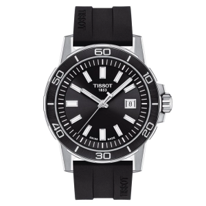 Tissot Supersport Gent 44mm Black Dial Quartz Watch T1256101705100