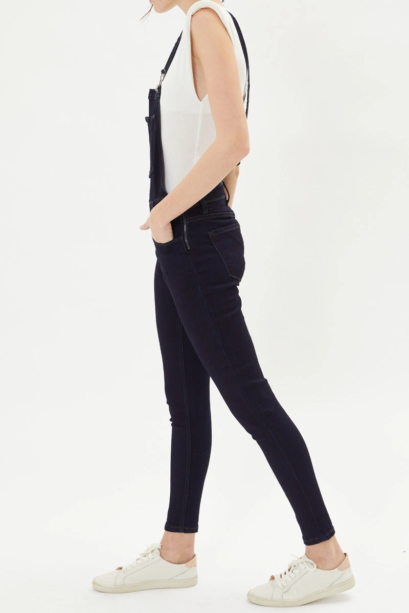 Topanga High Rise Ankle Skinny Overalls