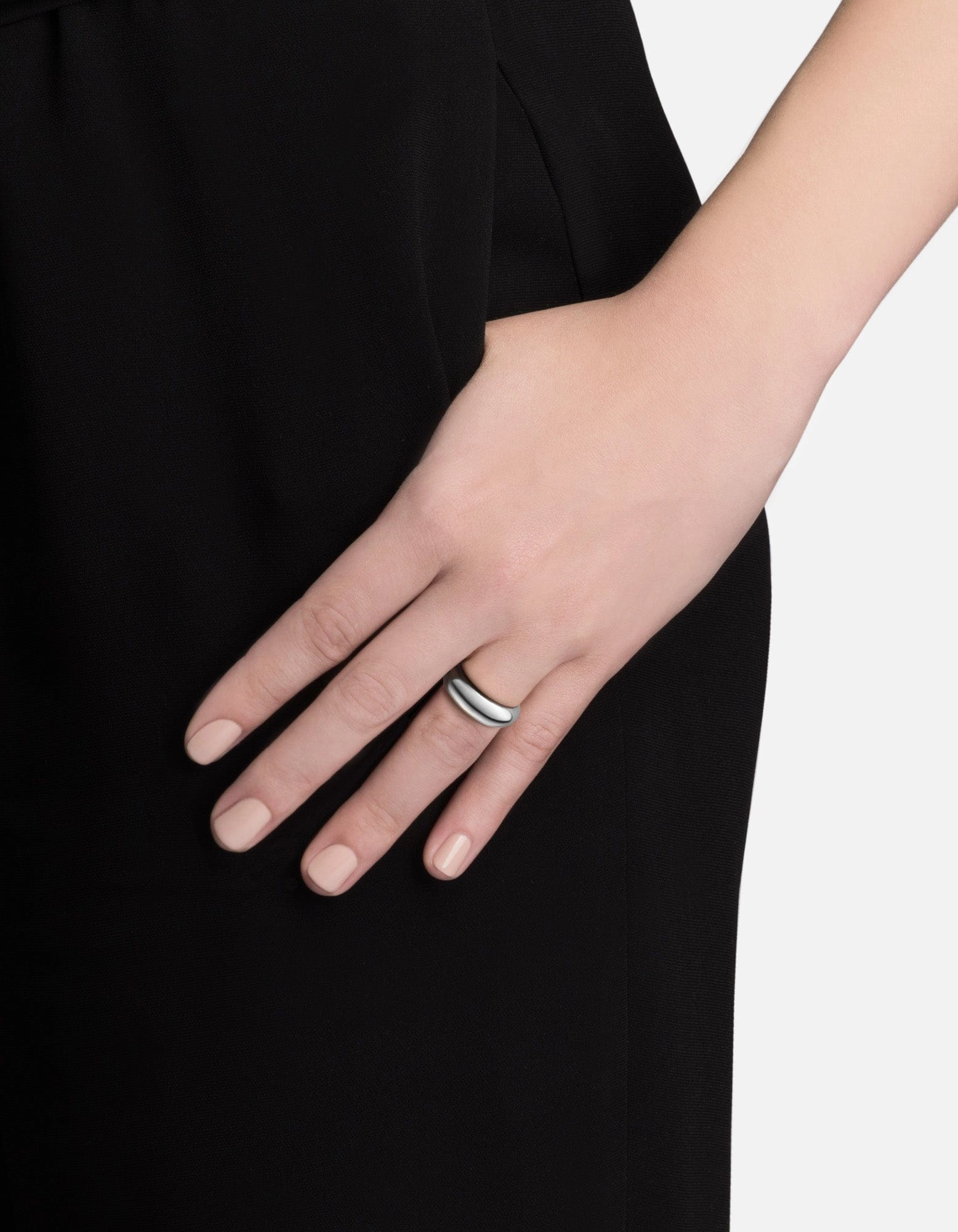 Vivi Dome Ring, Sterling Silver