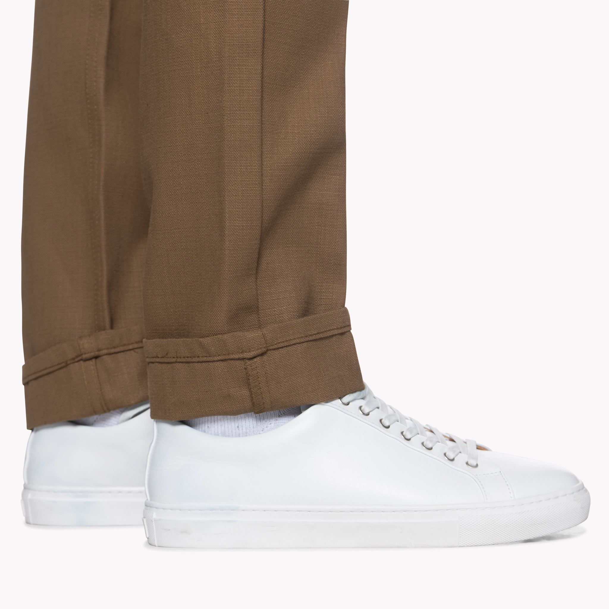 Weird Guy - Raw Cotton Canvas - Brown