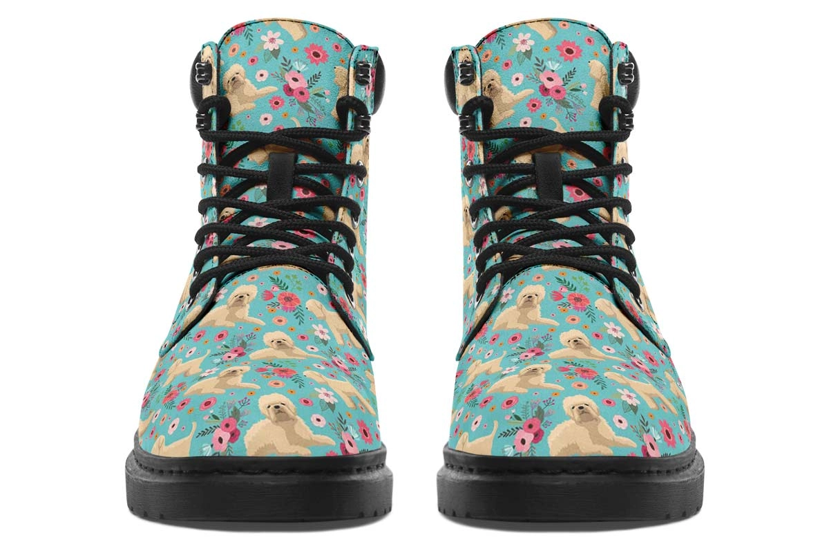 Wheaten Terrier Flower Classic Vibe Boots