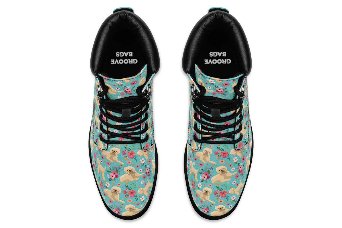 Wheaten Terrier Flower Classic Vibe Boots
