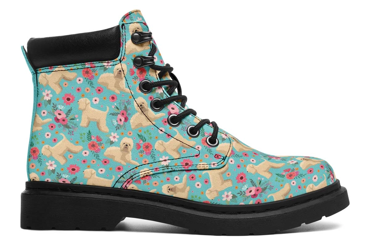 Wheaten Terrier Flower Classic Vibe Boots