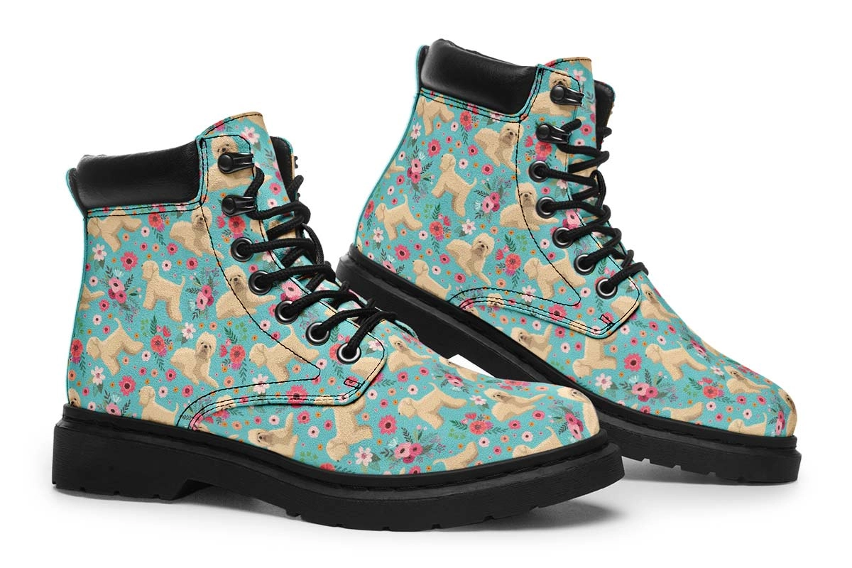 Wheaten Terrier Flower Classic Vibe Boots