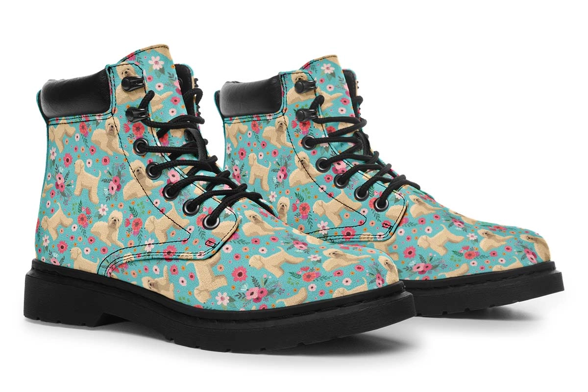 Wheaten Terrier Flower Classic Vibe Boots