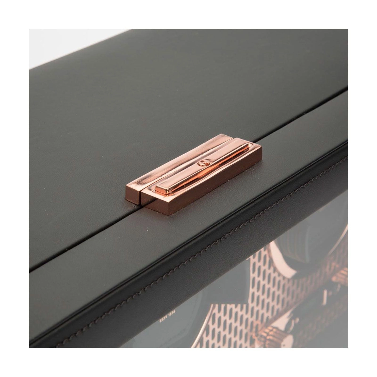 Wolf Axis Six Watch Winder Black & Copper 469616