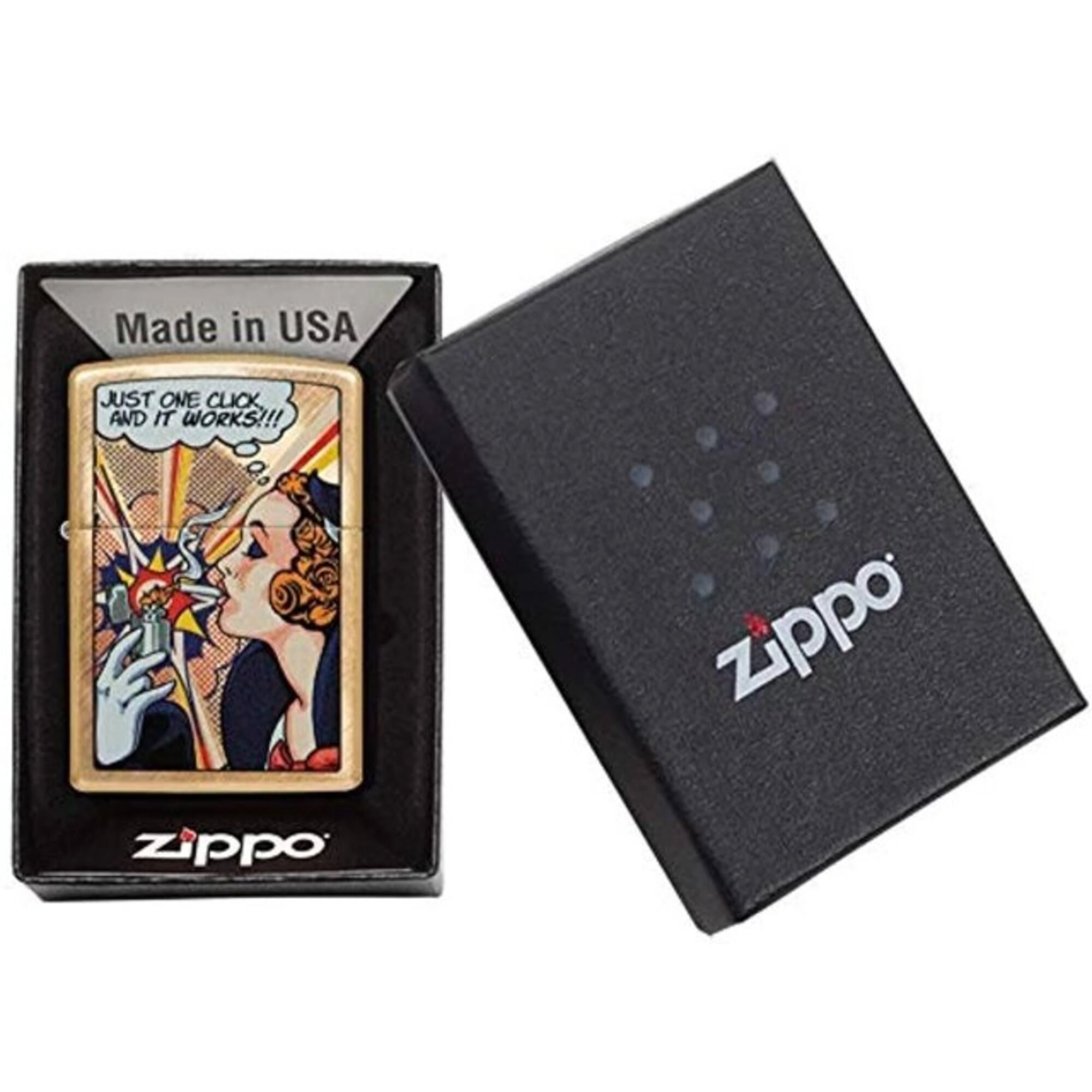 Zippo Windproof Lighter - Armor Antique High Polish Brass Pocket | 29675-072110